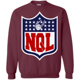 Sweatshirts Maroon / Small NQL Crewneck Sweatshirt