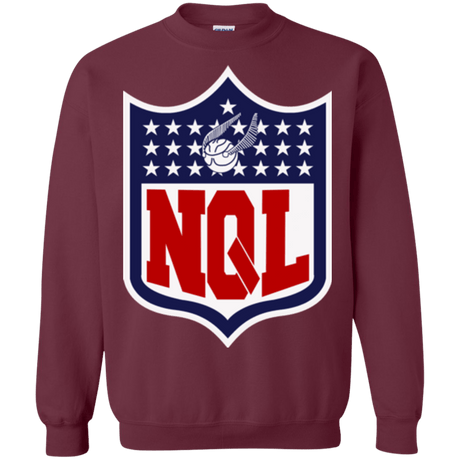 Sweatshirts Maroon / Small NQL Crewneck Sweatshirt