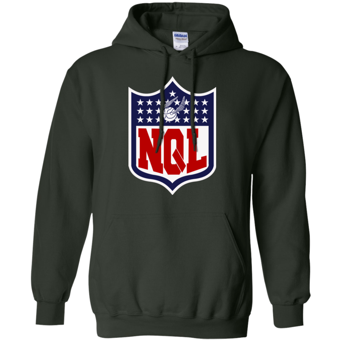Sweatshirts Forest Green / Small NQL Pullover Hoodie