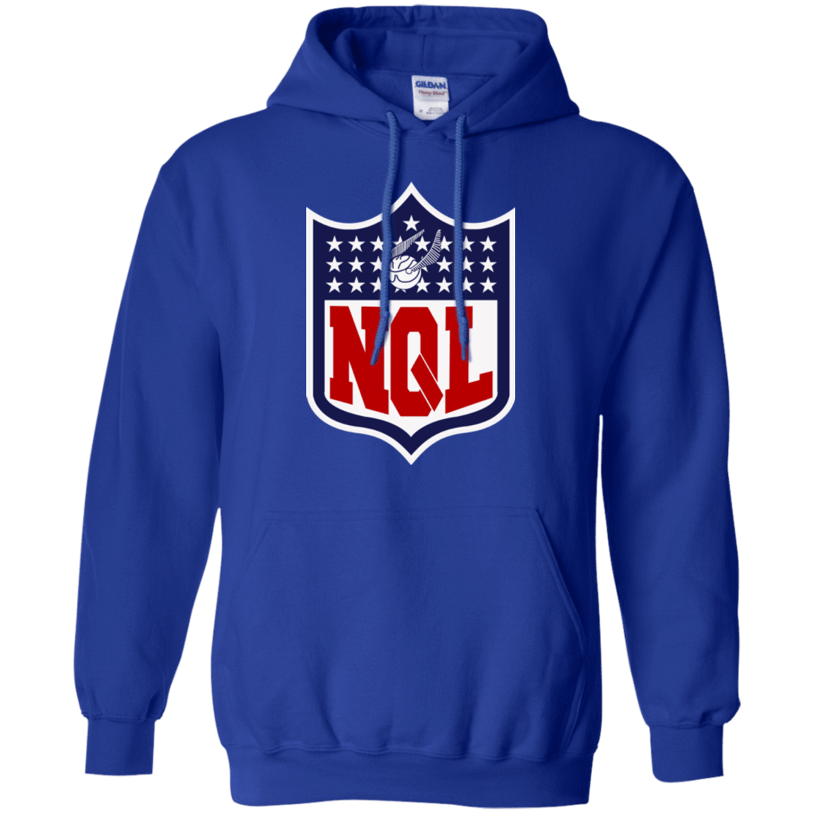 Sweatshirts Royal / Small NQL Pullover Hoodie