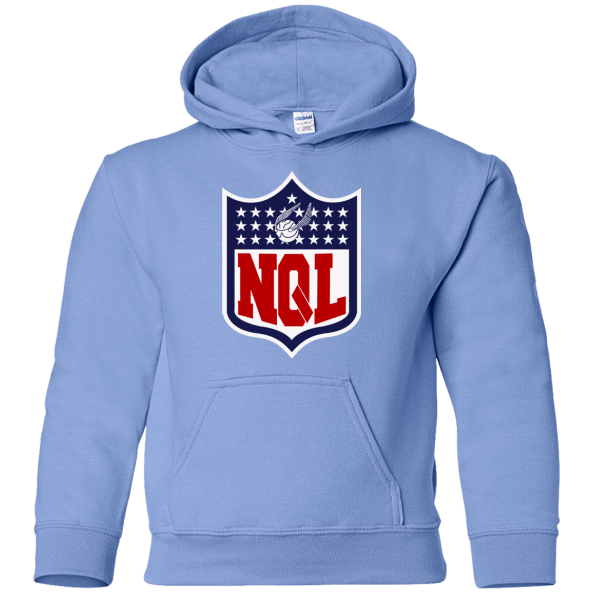 Sweatshirts Carolina Blue / YS NQL Youth Hoodie