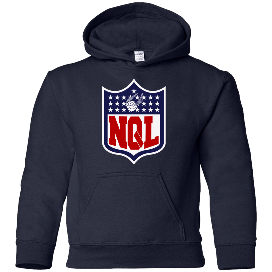 Sweatshirts Navy / YS NQL Youth Hoodie