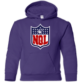Sweatshirts Purple / YS NQL Youth Hoodie