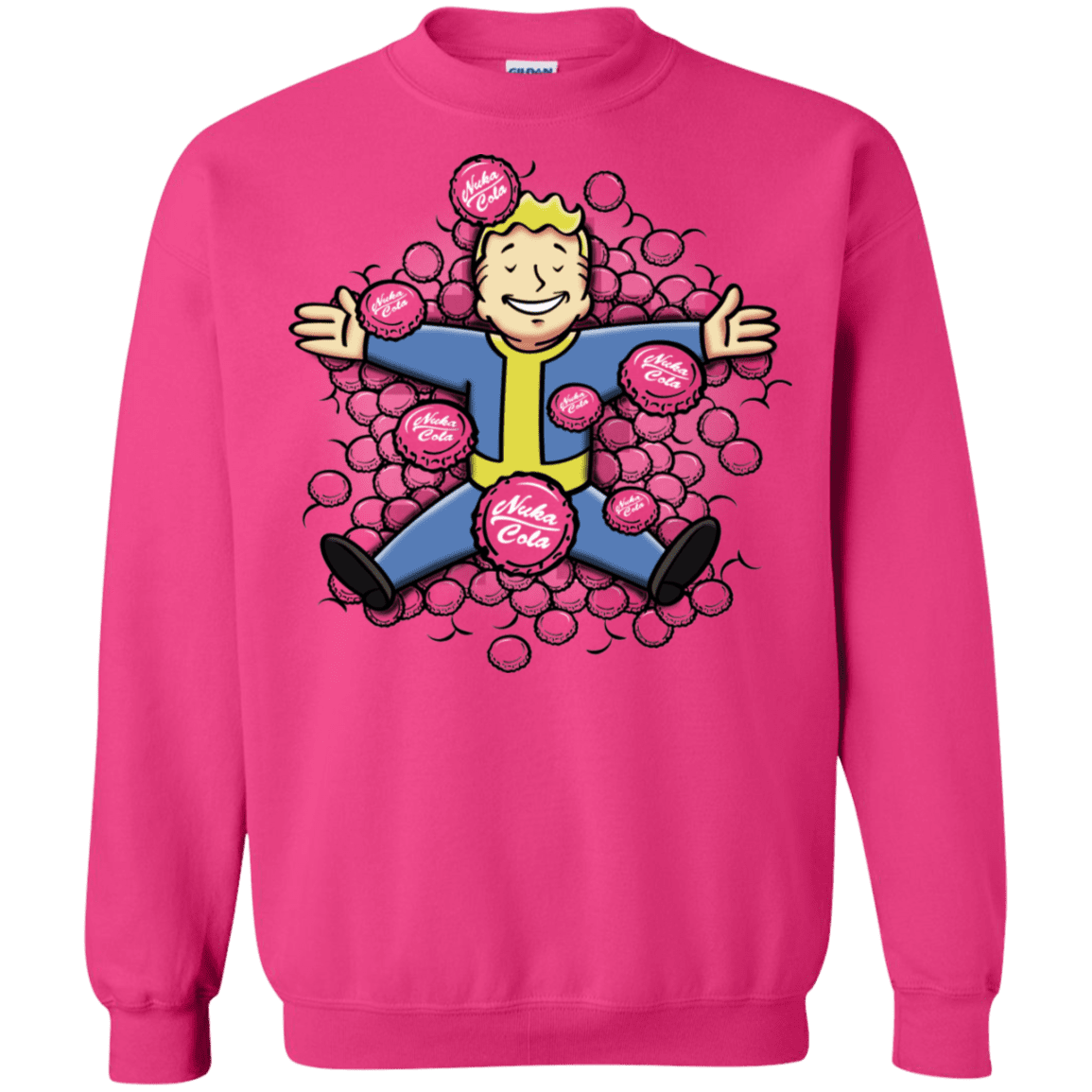 Sweatshirts Heliconia / S Nuclear Beauty Crewneck Sweatshirt