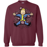 Sweatshirts Maroon / S Nuclear Beauty Crewneck Sweatshirt