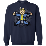Sweatshirts Navy / S Nuclear Beauty Crewneck Sweatshirt