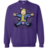 Sweatshirts Purple / S Nuclear Beauty Crewneck Sweatshirt