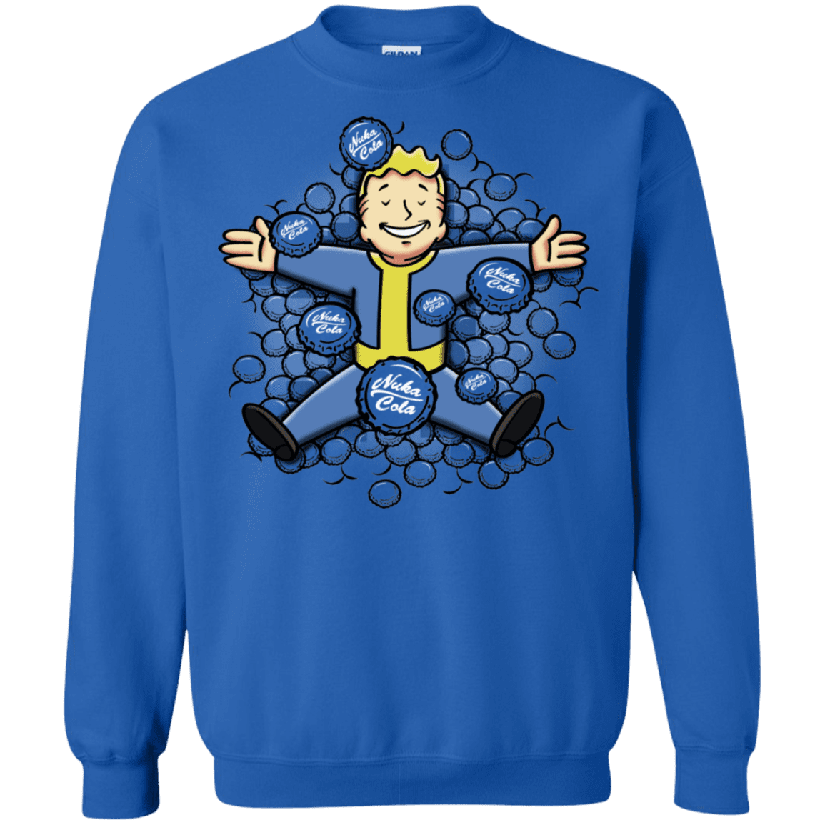 Sweatshirts Royal / S Nuclear Beauty Crewneck Sweatshirt