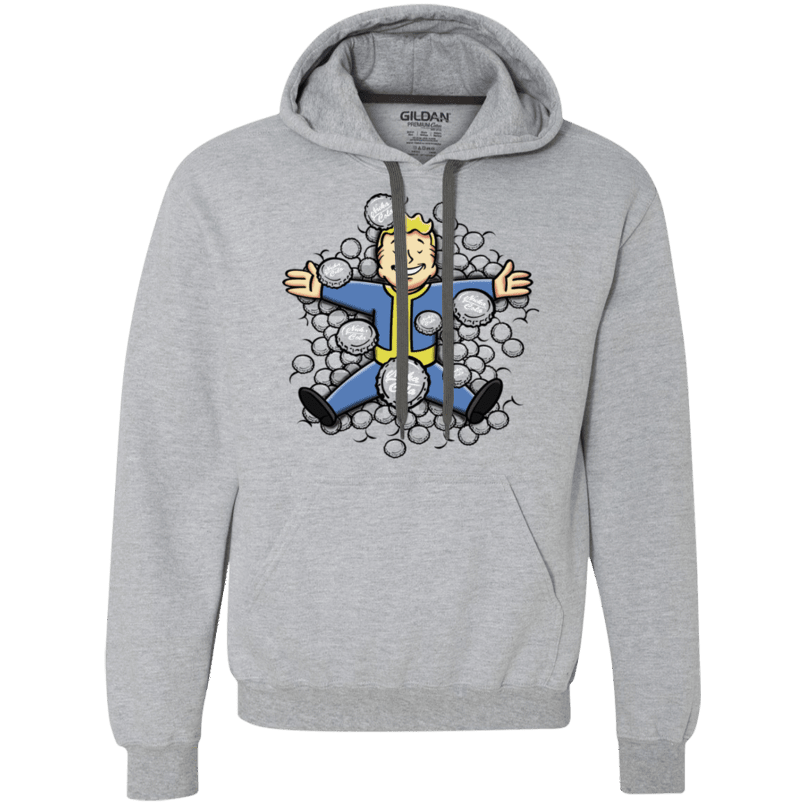 Sweatshirts Sport Grey / S Nuclear Beauty Premium Fleece Hoodie