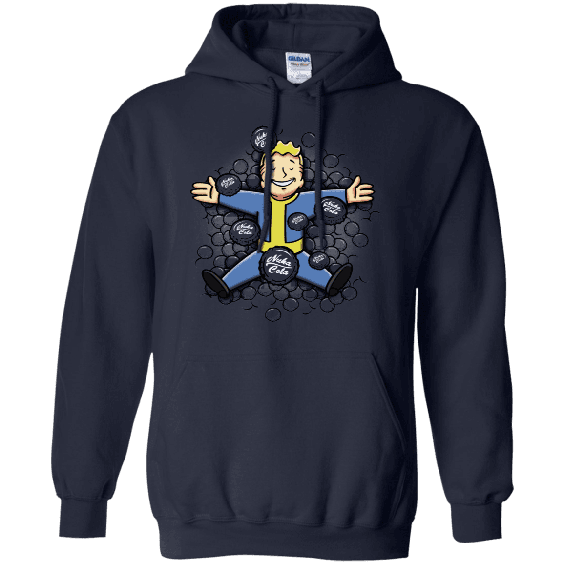 Sweatshirts Navy / S Nuclear Beauty Pullover Hoodie