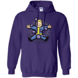 Sweatshirts Purple / S Nuclear Beauty Pullover Hoodie