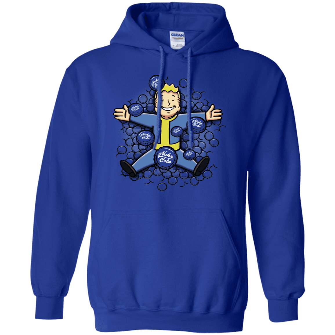 Sweatshirts Royal / S Nuclear Beauty Pullover Hoodie