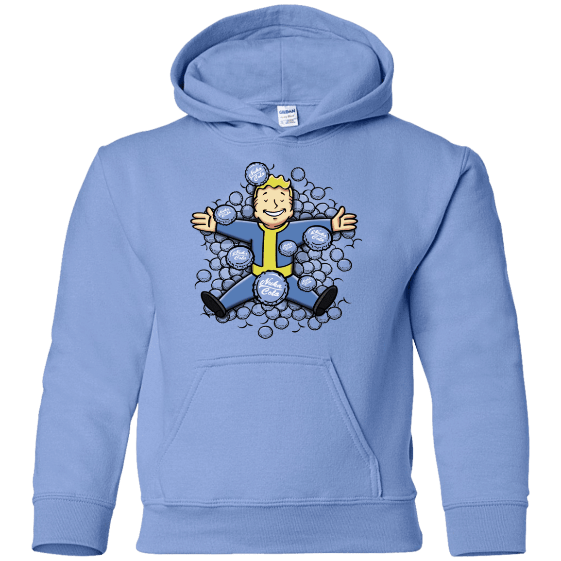 Sweatshirts Carolina Blue / YS Nuclear Beauty Youth Hoodie