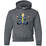 Sweatshirts Dark Heather / YS Nuclear Beauty Youth Hoodie