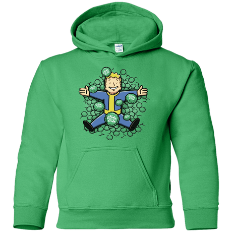 Sweatshirts Irish Green / YS Nuclear Beauty Youth Hoodie