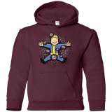 Sweatshirts Maroon / YS Nuclear Beauty Youth Hoodie