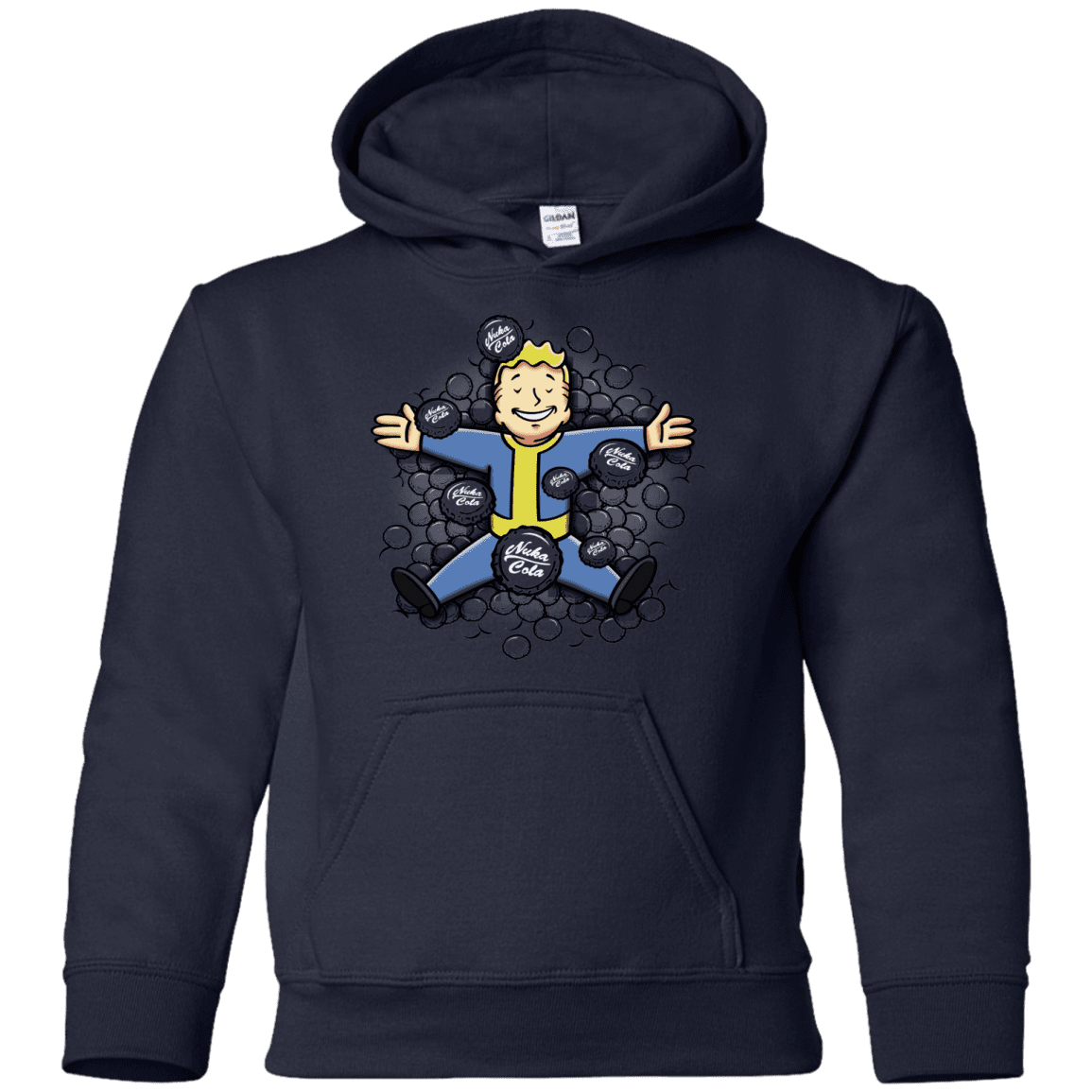 Sweatshirts Navy / YS Nuclear Beauty Youth Hoodie