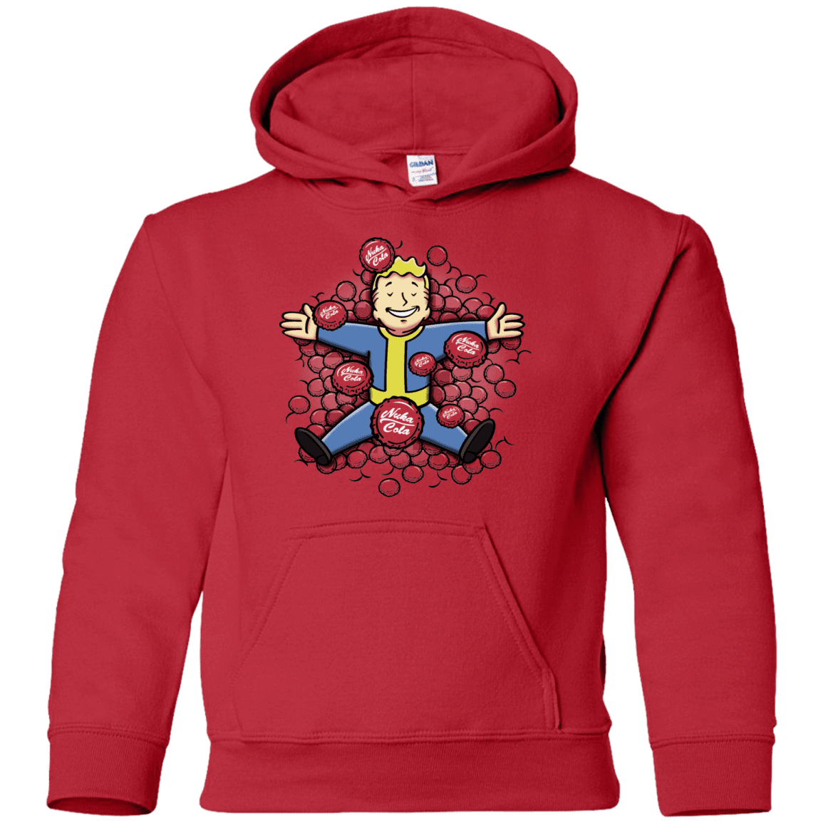 Sweatshirts Red / YS Nuclear Beauty Youth Hoodie