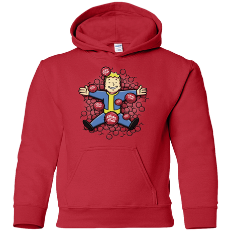 Sweatshirts Red / YS Nuclear Beauty Youth Hoodie