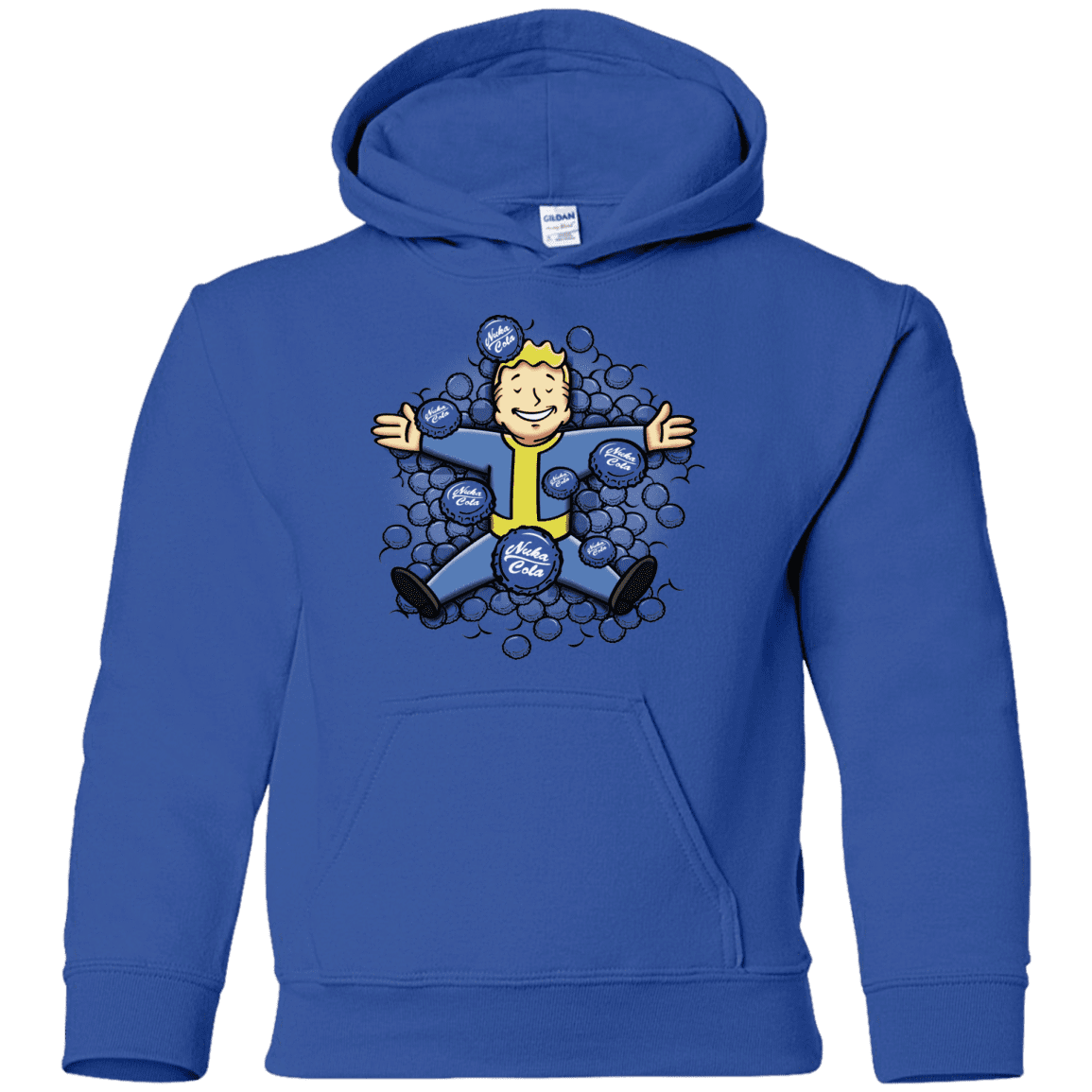 Sweatshirts Royal / YS Nuclear Beauty Youth Hoodie