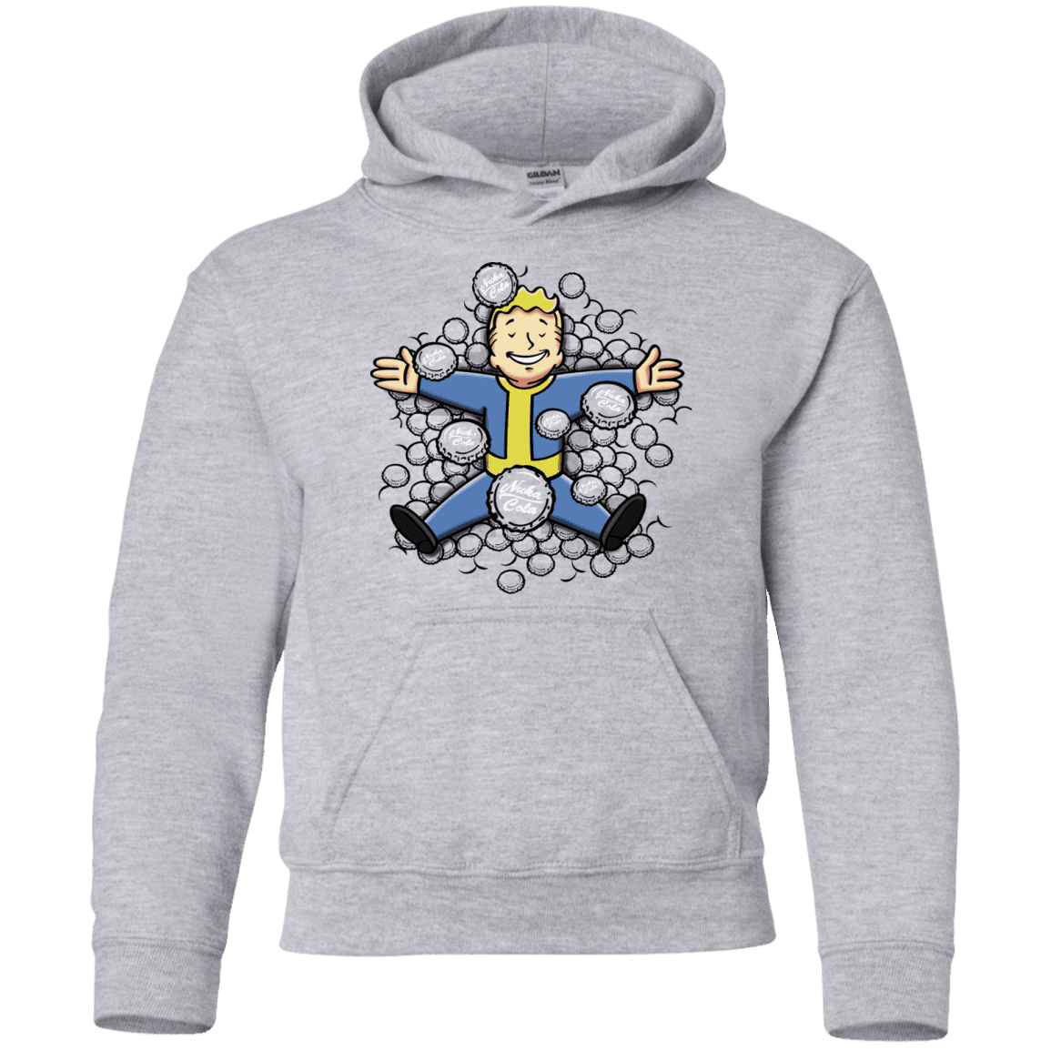 Sweatshirts Sport Grey / YS Nuclear Beauty Youth Hoodie