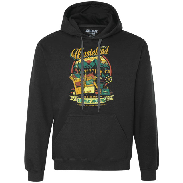 Sweatshirts Black / S Nuclear Summer Camp Premium Fleece Hoodie