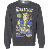 Sweatshirts Dark Heather / Small Nuka Bombs Crewneck Sweatshirt
