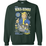 Sweatshirts Forest Green / Small Nuka Bombs Crewneck Sweatshirt