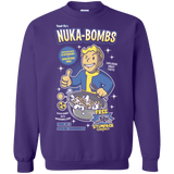 Sweatshirts Purple / Small Nuka Bombs Crewneck Sweatshirt