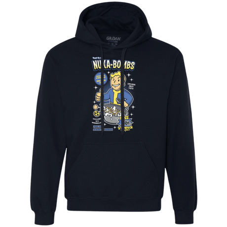 Sweatshirts Navy / Small Nuka Bombs Premium Fleece Hoodie