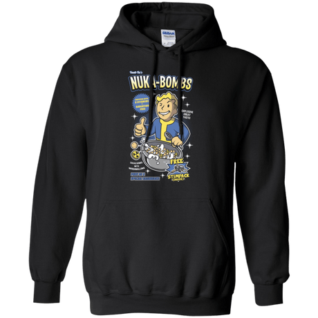 Sweatshirts Black / Small Nuka Bombs Pullover Hoodie