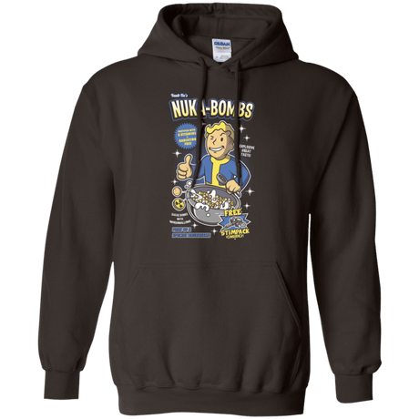 Sweatshirts Dark Chocolate / Small Nuka Bombs Pullover Hoodie