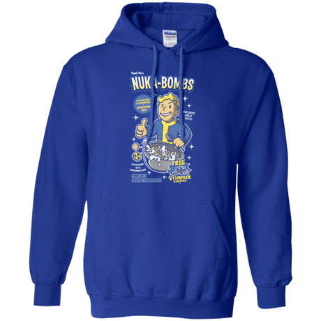 Sweatshirts Royal / Small Nuka Bombs Pullover Hoodie