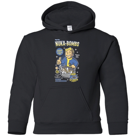 Sweatshirts Black / YS Nuka Bombs Youth Hoodie