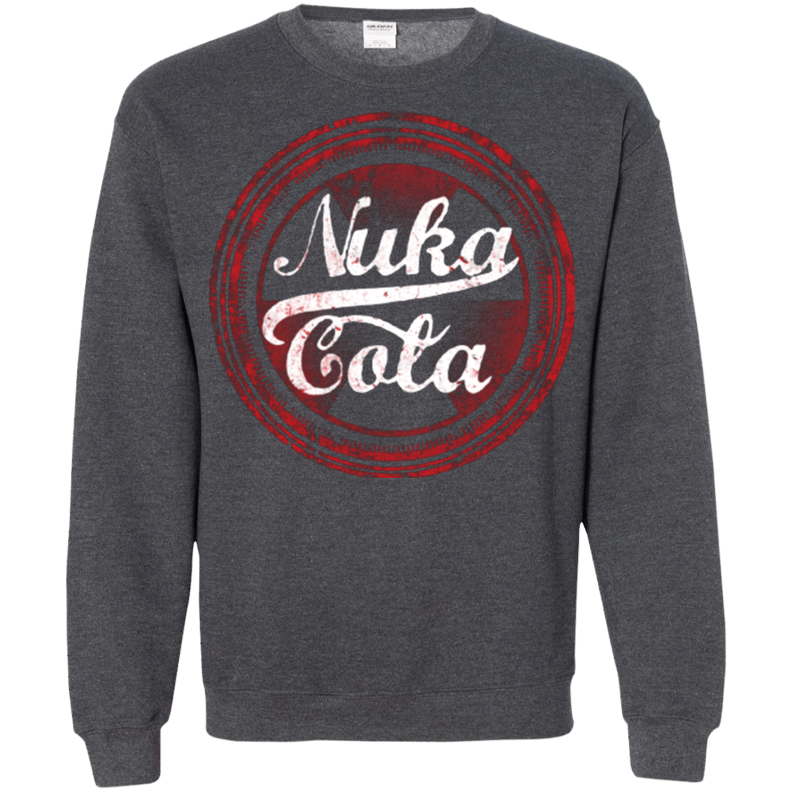 Sweatshirts Dark Heather / Small Nuka Cola Crewneck Sweatshirt