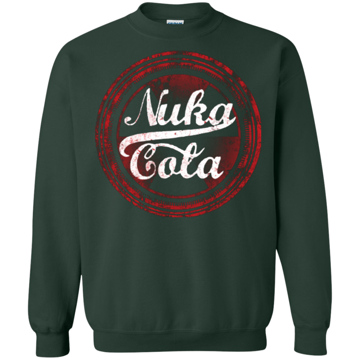 Sweatshirts Forest Green / Small Nuka Cola Crewneck Sweatshirt