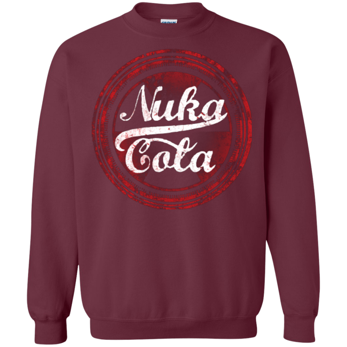 Sweatshirts Maroon / Small Nuka Cola Crewneck Sweatshirt