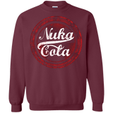 Sweatshirts Maroon / Small Nuka Cola Crewneck Sweatshirt