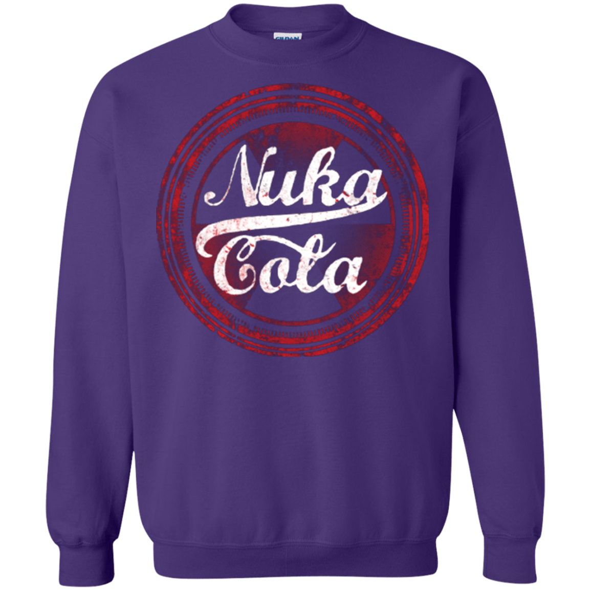 Sweatshirts Purple / Small Nuka Cola Crewneck Sweatshirt