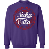 Sweatshirts Purple / Small Nuka Cola Crewneck Sweatshirt