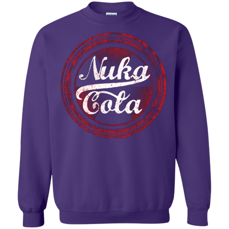 Sweatshirts Purple / Small Nuka Cola Crewneck Sweatshirt