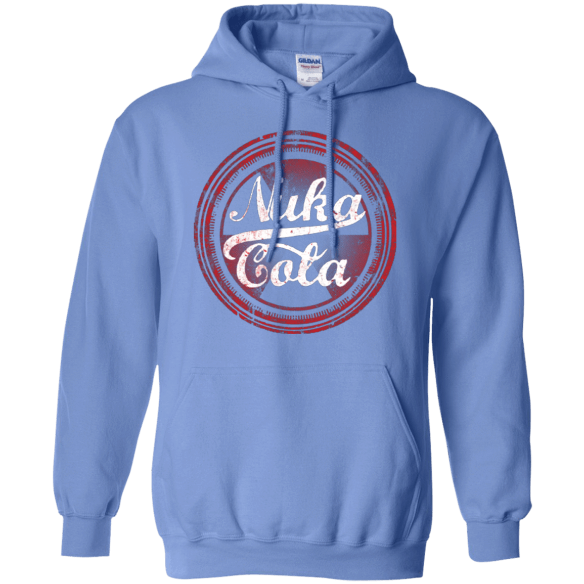 Sweatshirts Carolina Blue / Small Nuka Cola Pullover Hoodie