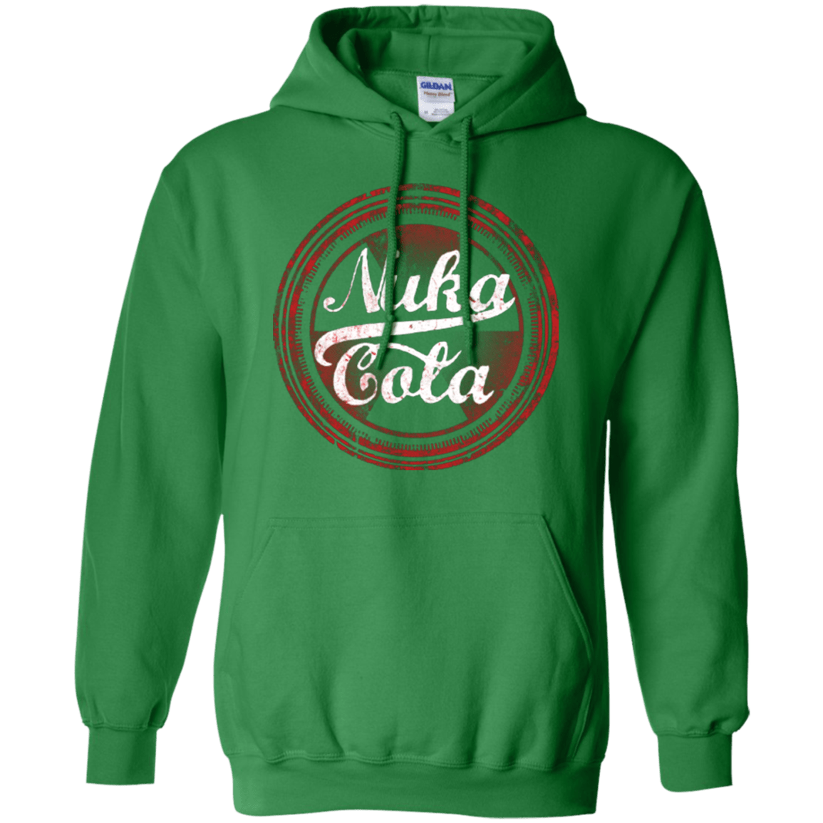 Sweatshirts Irish Green / Small Nuka Cola Pullover Hoodie