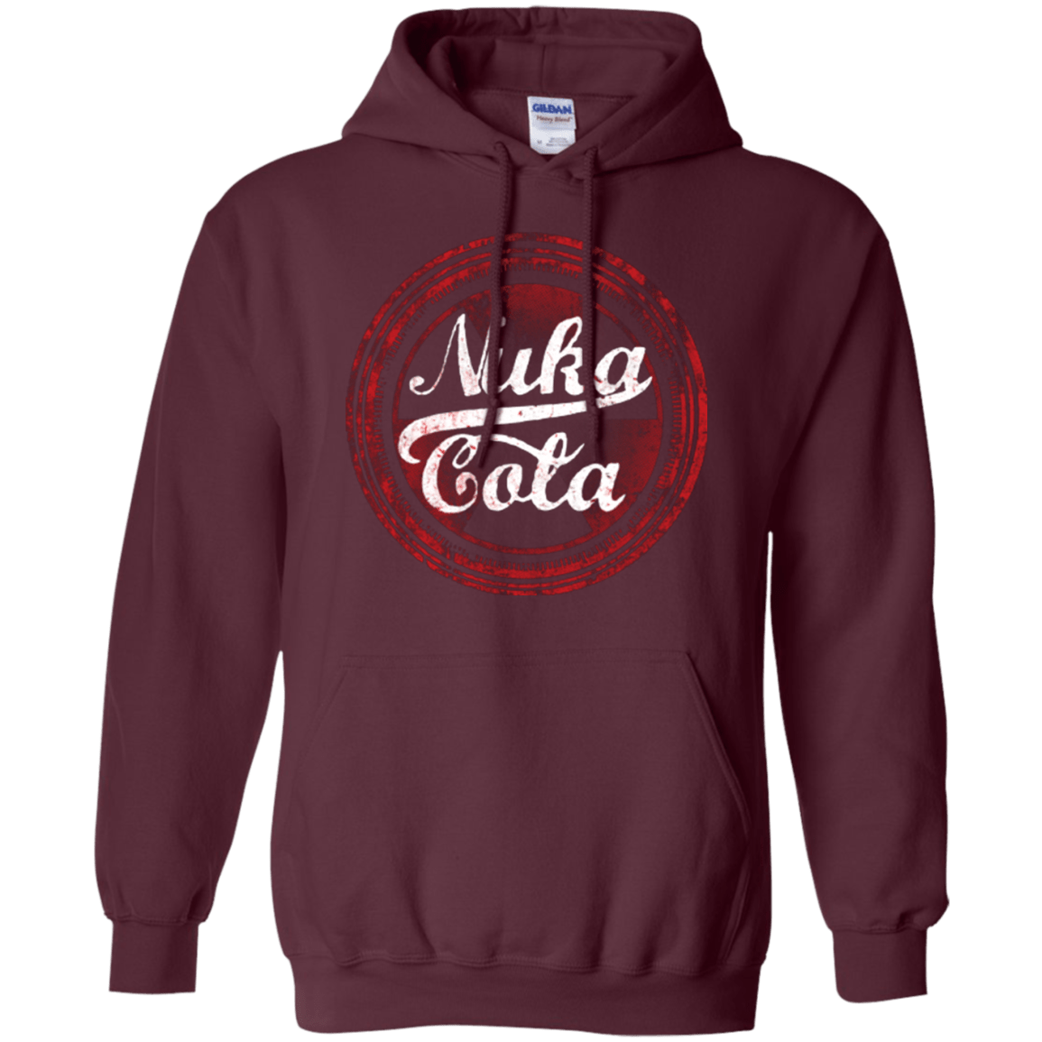 Sweatshirts Maroon / Small Nuka Cola Pullover Hoodie