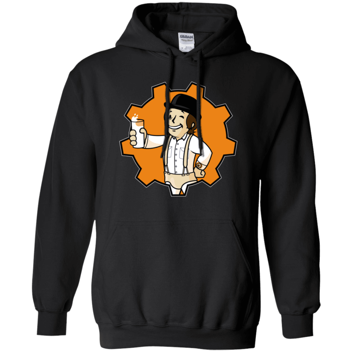 Sweatshirts Black / S Nuka Milk Pullover Hoodie