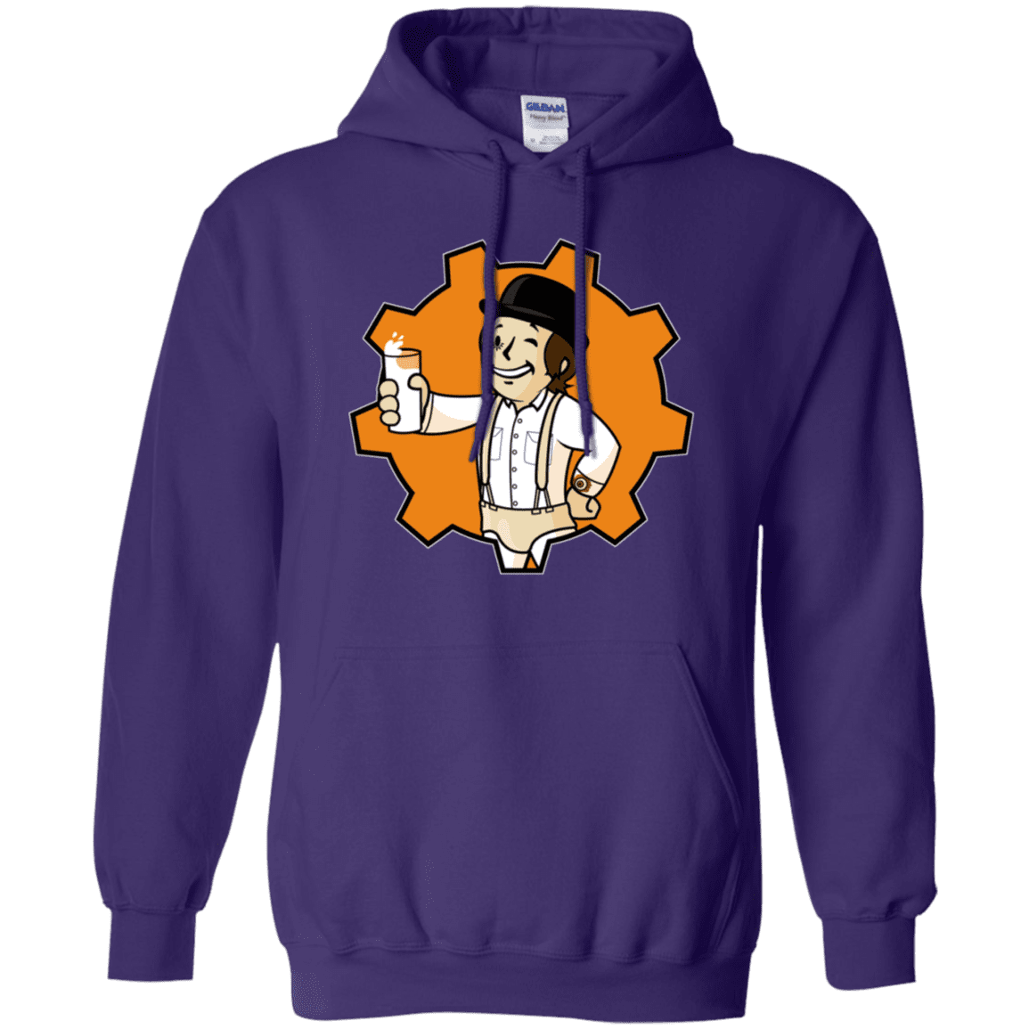 Sweatshirts Purple / S Nuka Milk Pullover Hoodie