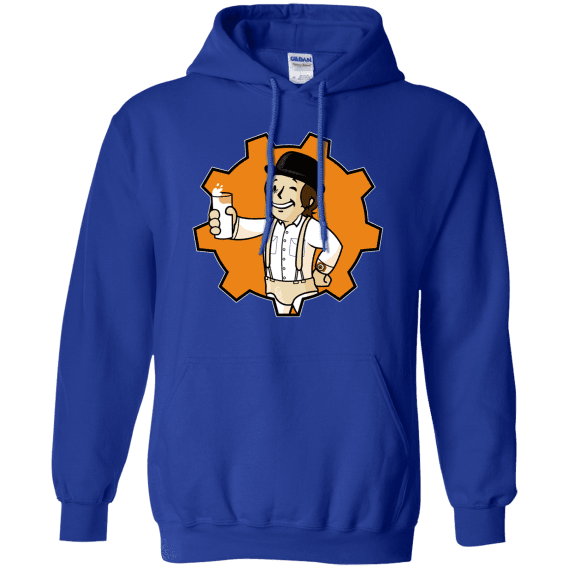 Sweatshirts Royal / S Nuka Milk Pullover Hoodie