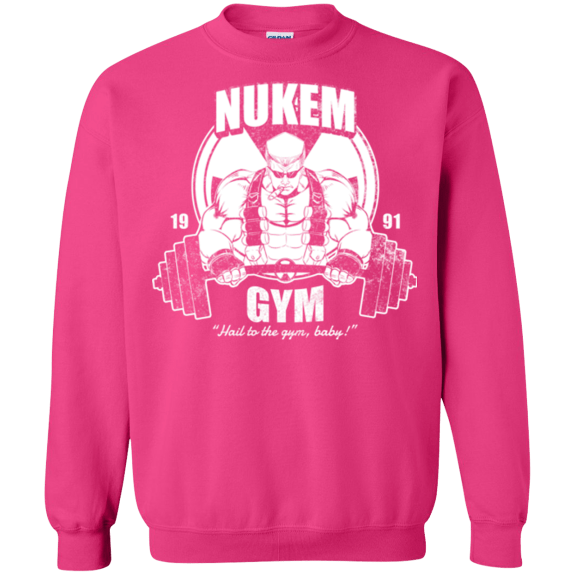 Sweatshirts Heliconia / Small Nukem Gym Crewneck Sweatshirt