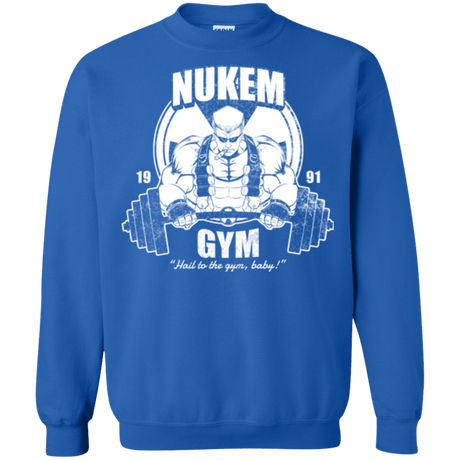 Sweatshirts Royal / Small Nukem Gym Crewneck Sweatshirt