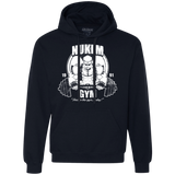Sweatshirts Navy / Small Nukem Gym Premium Fleece Hoodie